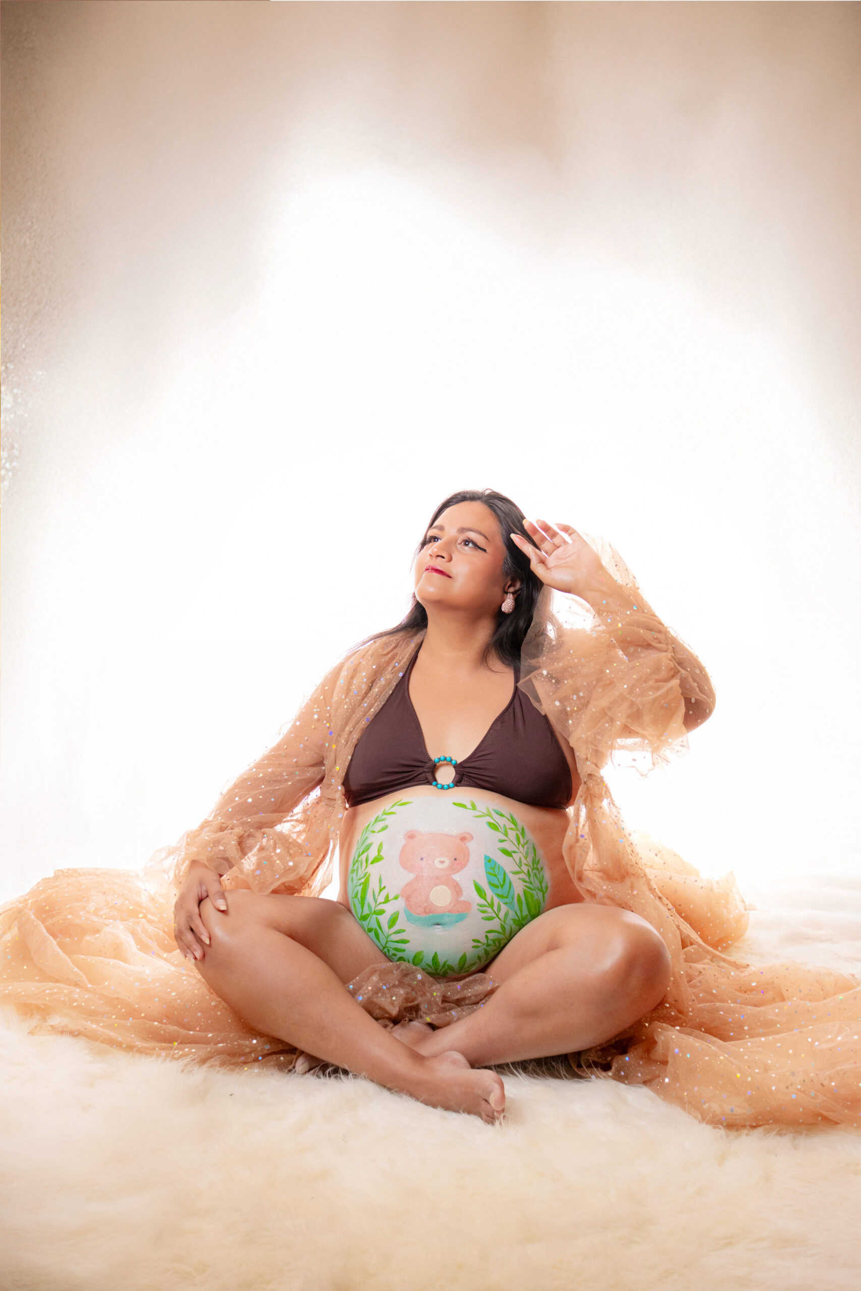 Sesión fotográfica de maternidad